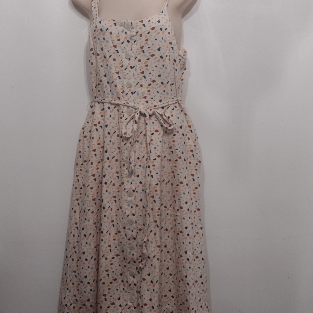 Madewell Beige Long Dress.